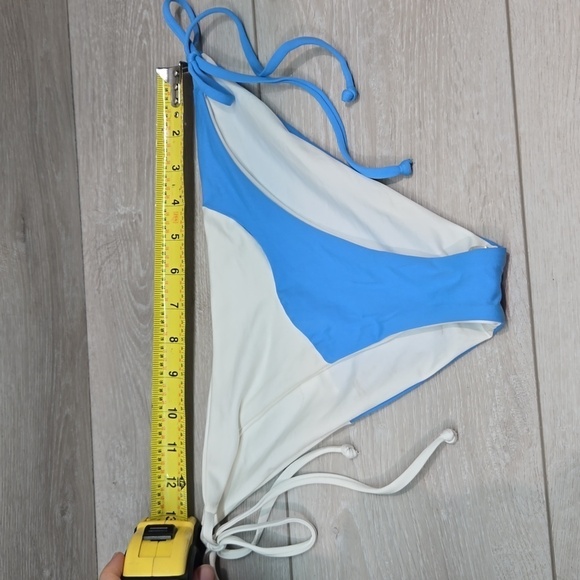 NWOT L Space Women Dani  Colorblock Side Ties Swim bottom sz L - Picture 4 of 7